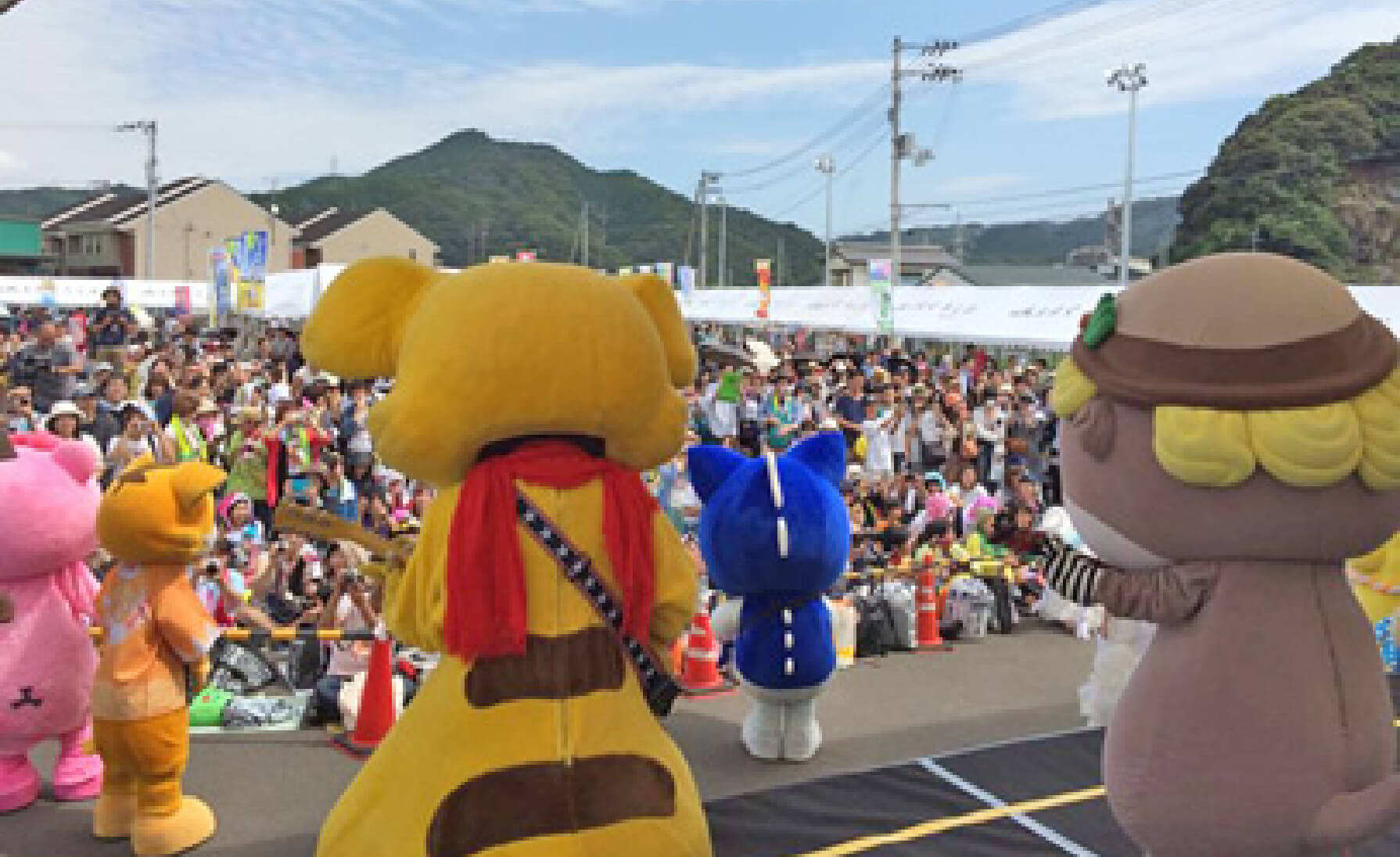 각 지방 캐릭터 축제 in 스사키