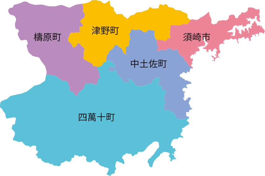 Oku Shimanto Map