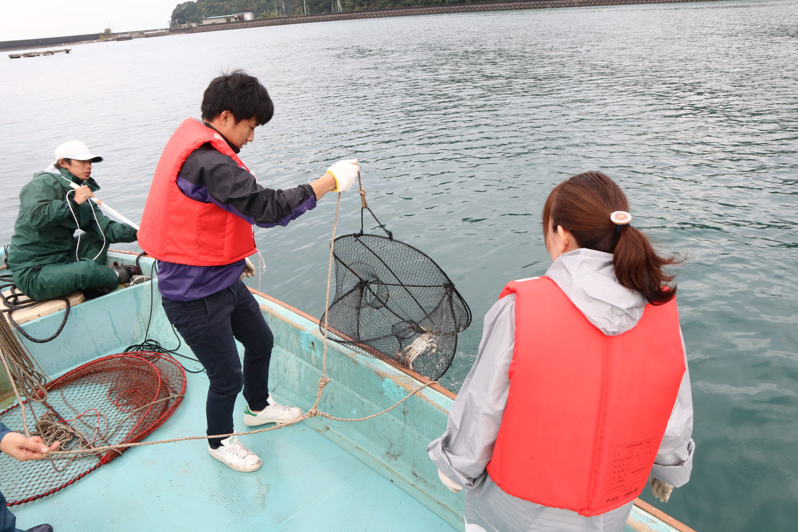 上ノ加江漁業体験 奥四万十時間 高知県奥四万十エリアの観光ガイド